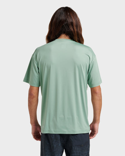 Everyday Short Sleeve Surf Tee - Granite Green | Quick Silver