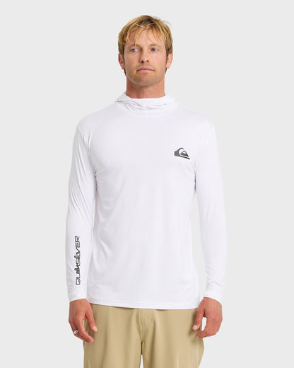 Everyday Hooded Surf Tee - White | Quick Silver