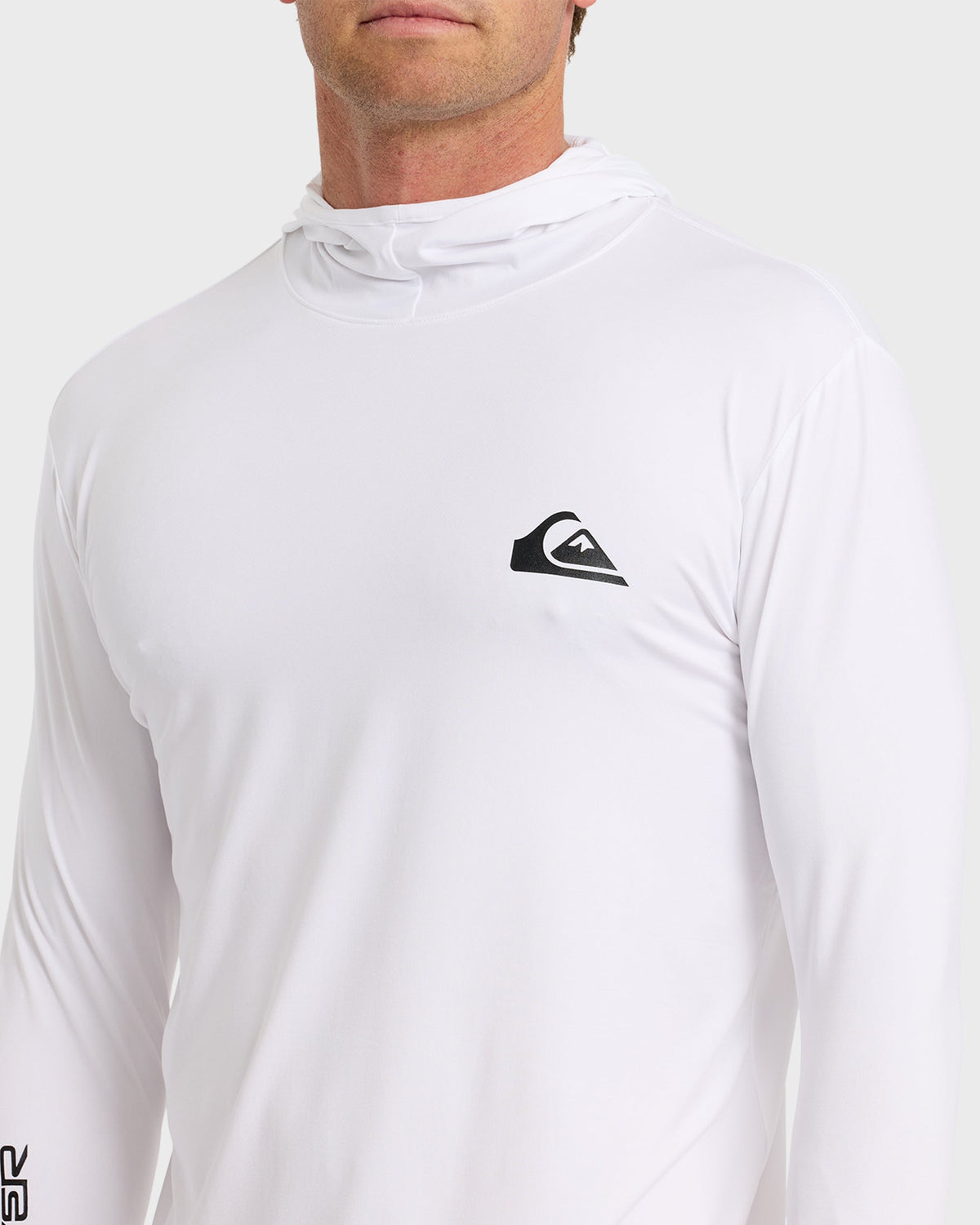 Everyday Hooded Surf Tee - White | Quick Silver