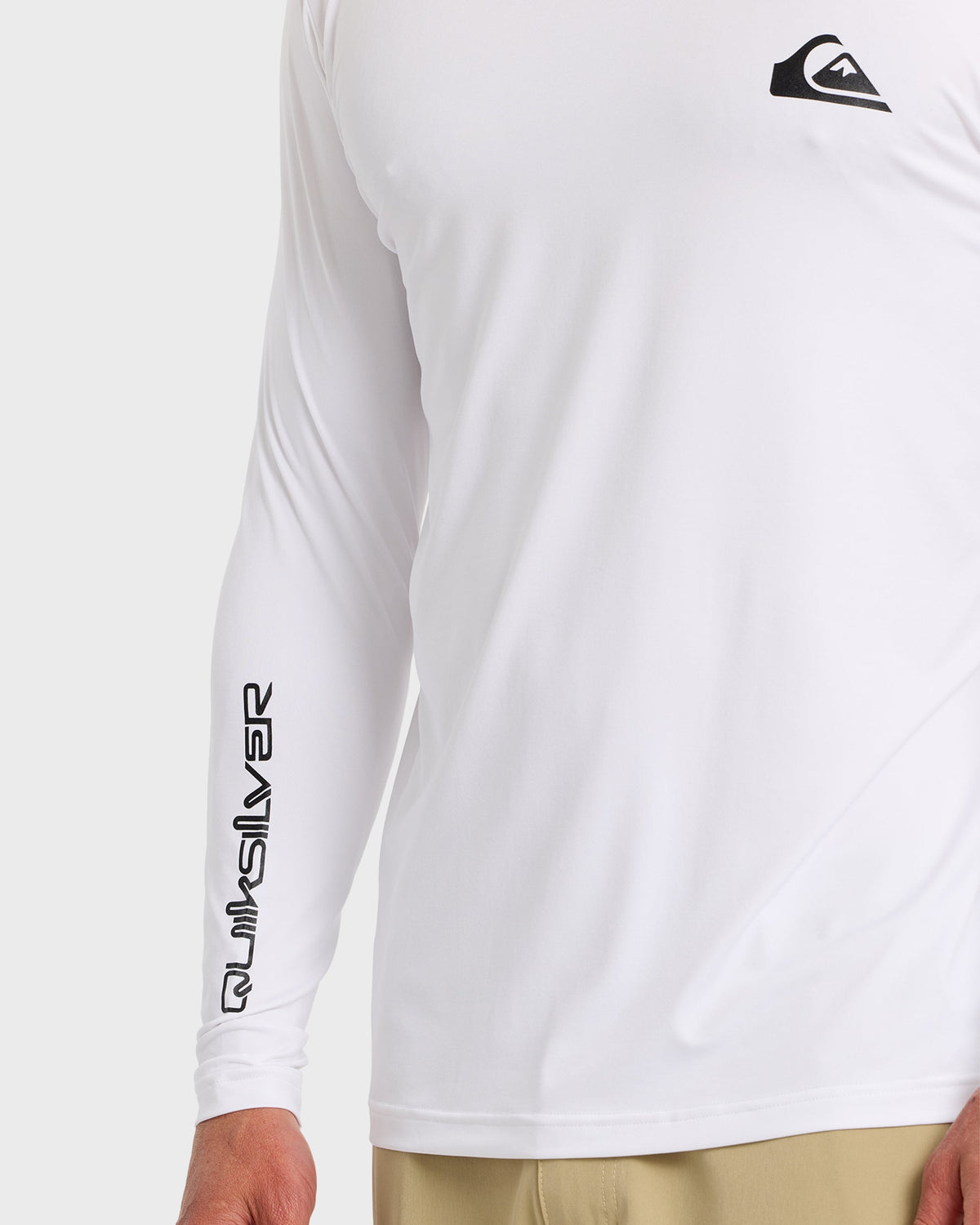 Everyday Hooded Surf Tee - White | Quick Silver