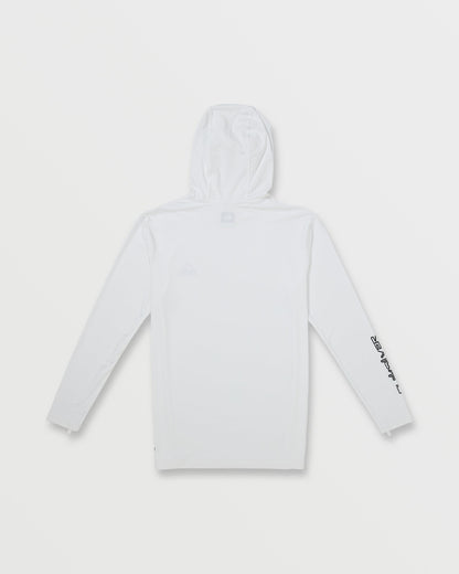 Everyday Hooded Surf Tee - White | Quick Silver