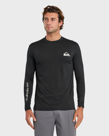 Everyday Long Sleeve Surf Tee - Black | Quick Silver