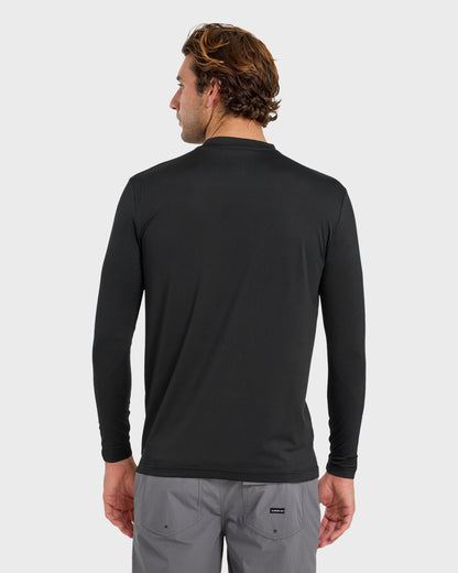 Everyday Long Sleeve Surf Tee - Black | Quick Silver
