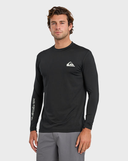 Everyday Long Sleeve Surf Tee - Black | Quick Silver