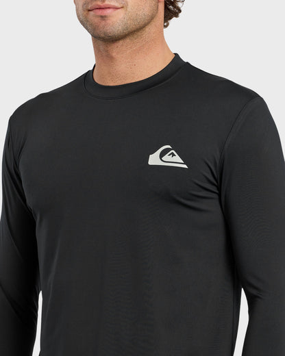 Everyday Long Sleeve Surf Tee - Black | Quick Silver