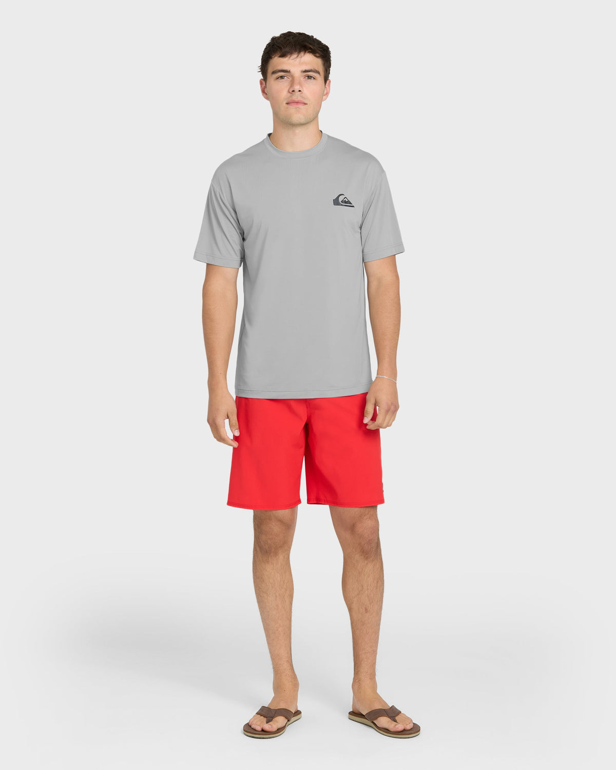 Everyday Short Sleeve Surf Tee - Smokedgray | Quick Silver