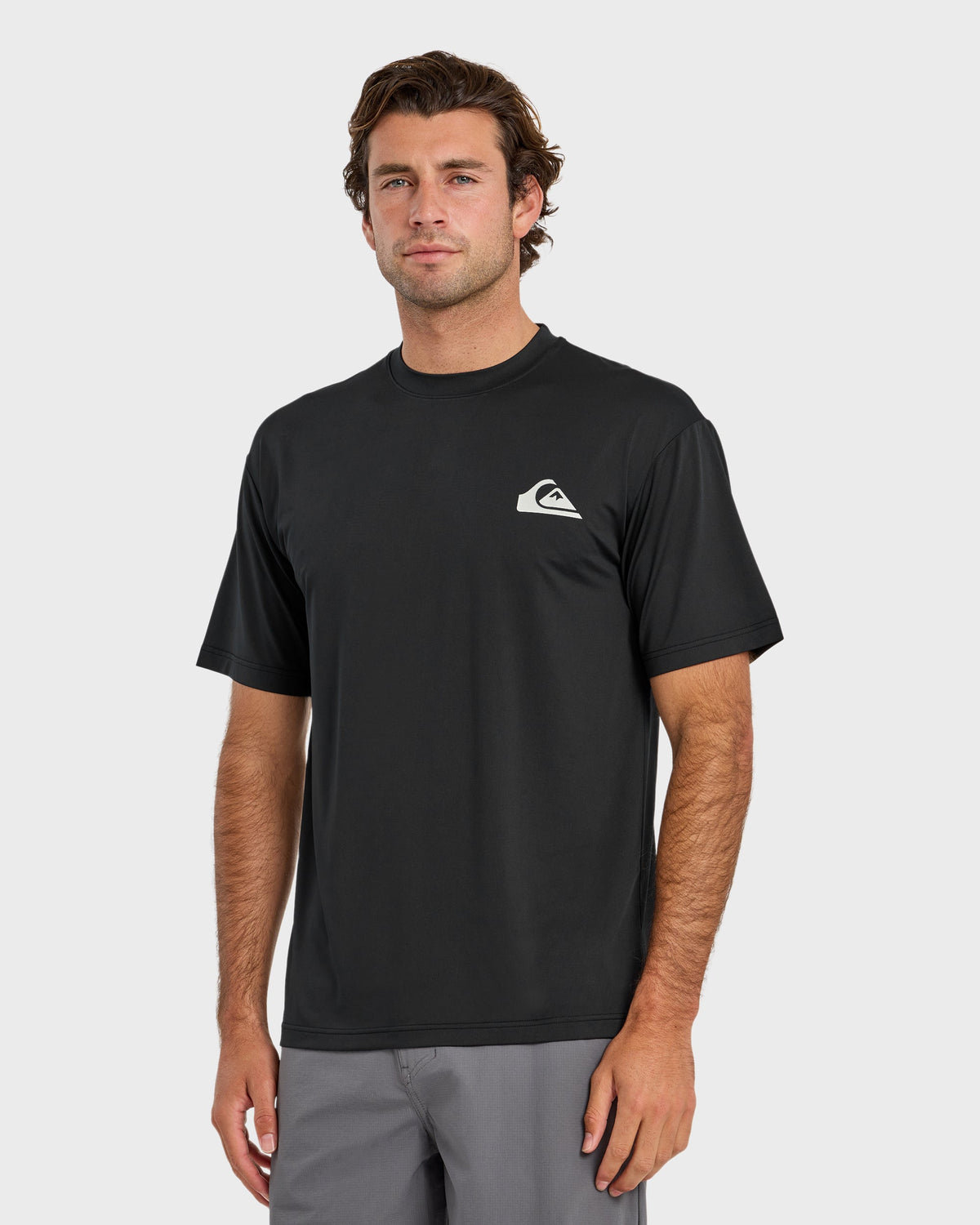 Everyday Short Sleeve Surf Tee - Black | Quick Silver