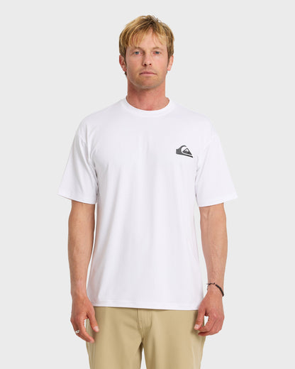 Everyday Short Sleeve Surf Tee - White | Quick Silver