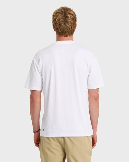 Everyday Short Sleeve Surf Tee - White | Quick Silver