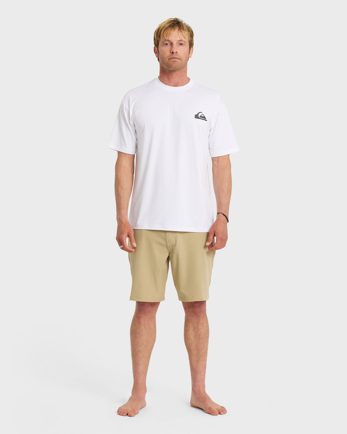Everyday Short Sleeve Surf Tee - White | Quick Silver