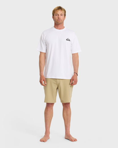 Everyday Short Sleeve Surf Tee - White | Quick Silver