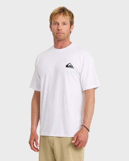 Everyday Short Sleeve Surf Tee - White | Quick Silver