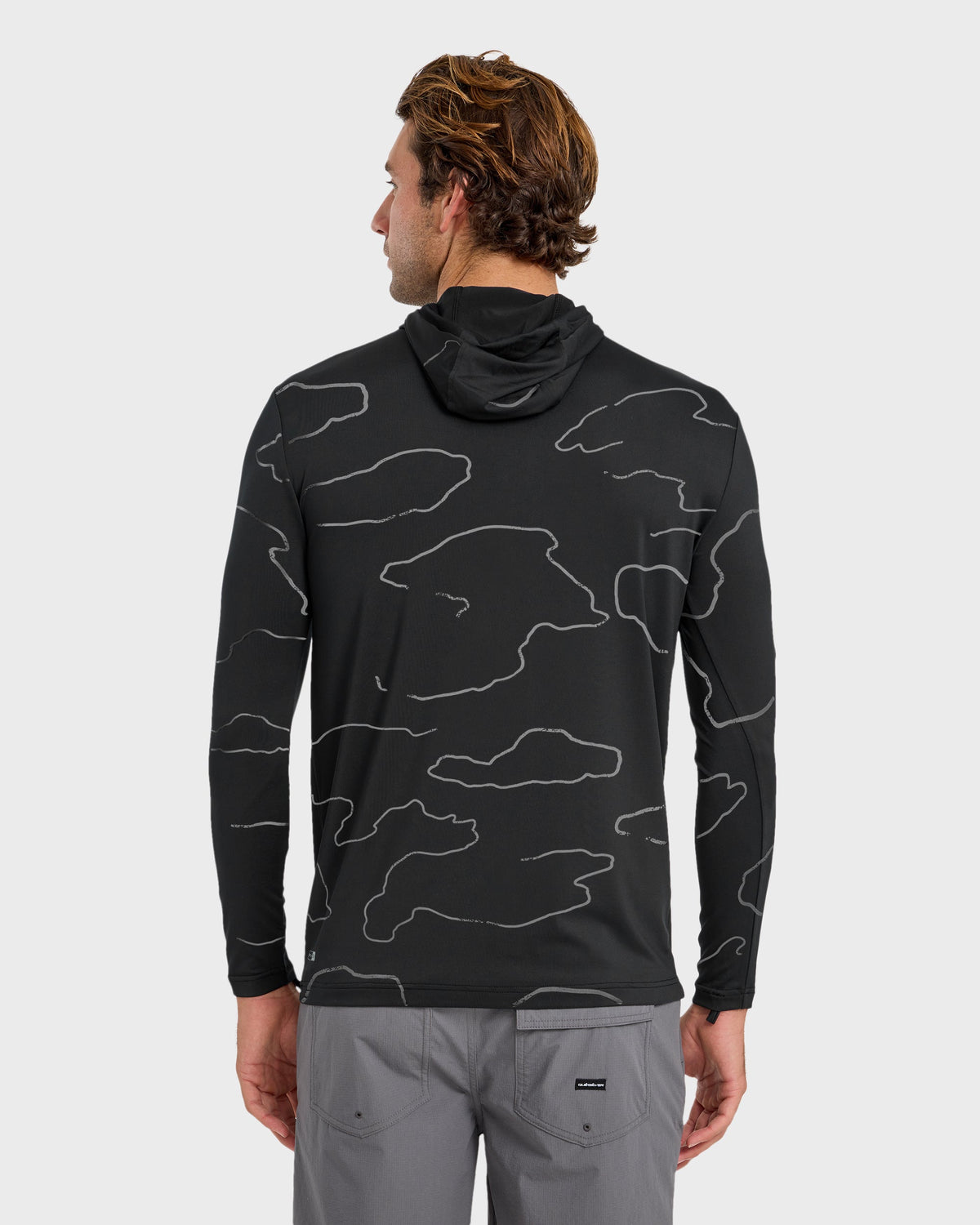 Everyday Hooded Surf Tee - Black | Quick Silver
