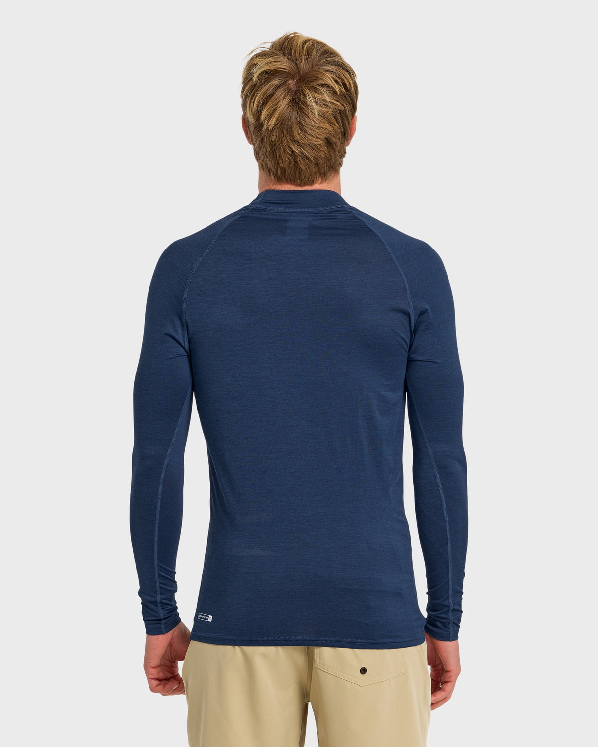 Everyday UPF 50 Long Sleeve Rashguard - Navy Heather | Quick Silver