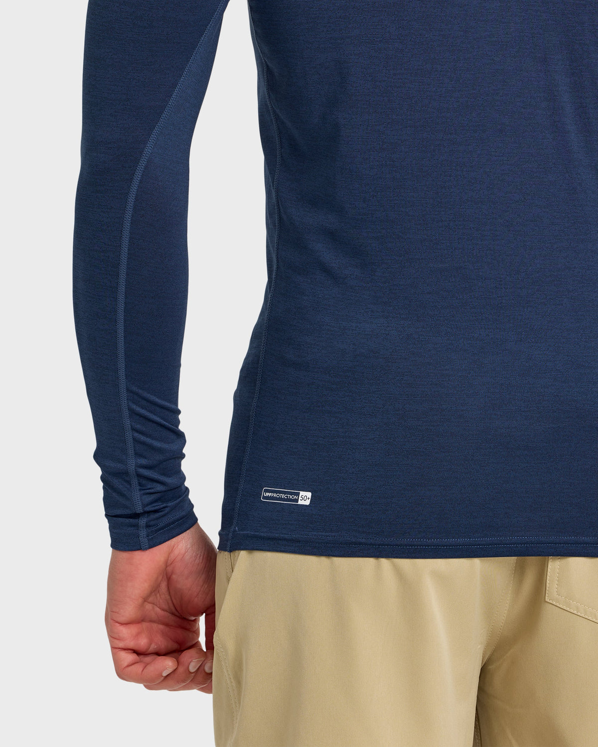 Everyday UPF 50 Long Sleeve Rashguard - Navy Heather | Quick Silver