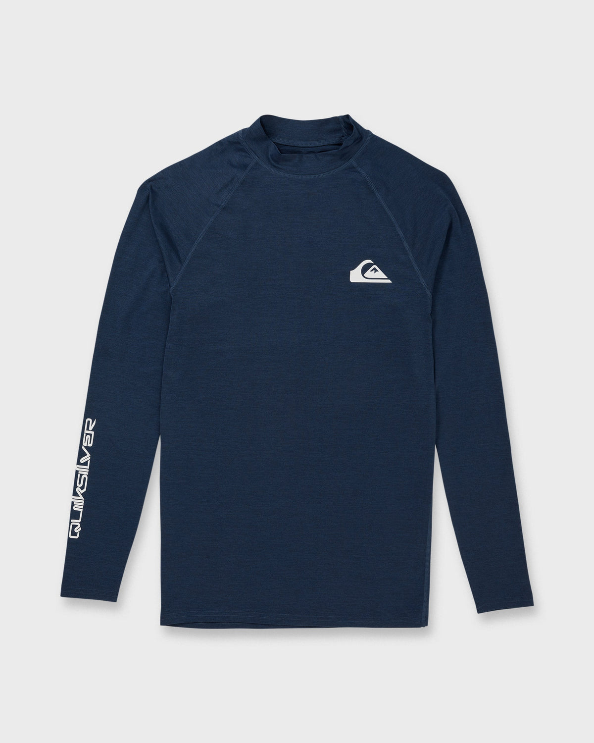 Everyday UPF 50 Long Sleeve Rashguard - Navy Heather | Quick Silver