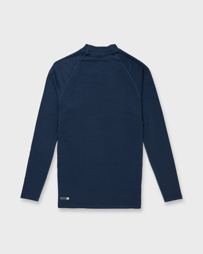 Everyday UPF 50 Long Sleeve Rashguard - Navy Heather | Quick Silver