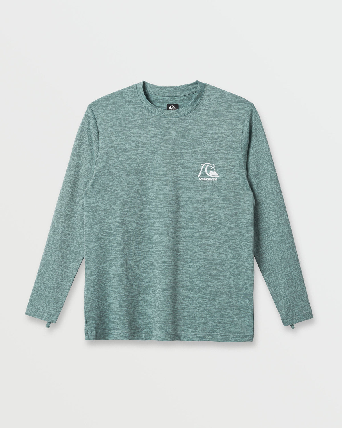 DNA Logo Surf Long Sleeve Surf Tee - Jade Heather | Quick Silver