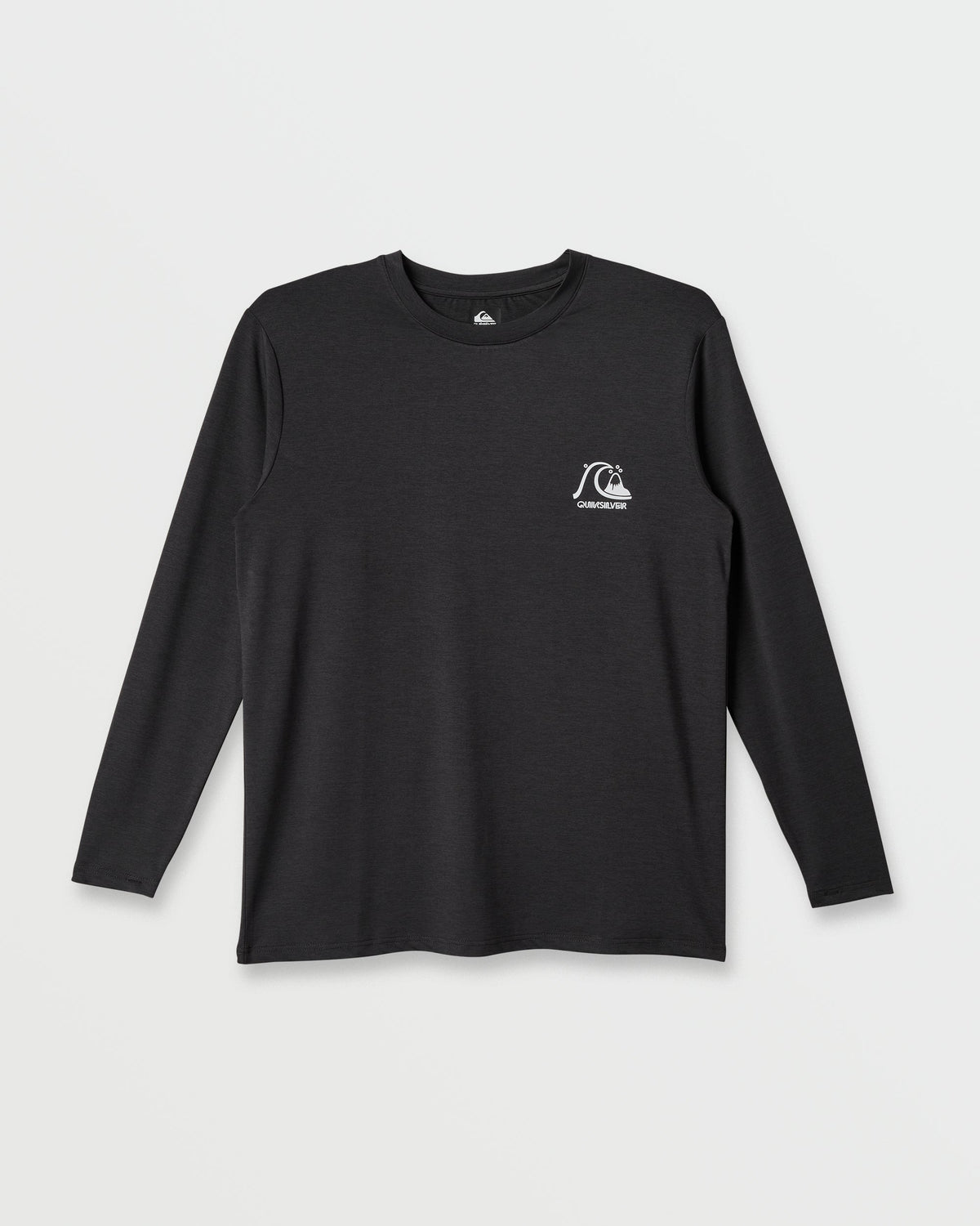 DNA Logo Surf Long Sleeve Surf Tee - Phantom Heather | Quick Silver