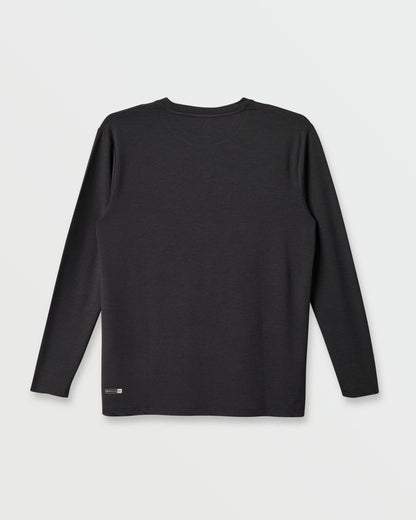 DNA Logo Surf Long Sleeve Surf Tee - Phantom Heather | Quick Silver
