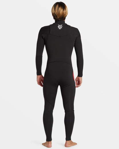 3/2mm Mercury Chest Zip GBS Wetsuit - High Risk Red | Quick Silver