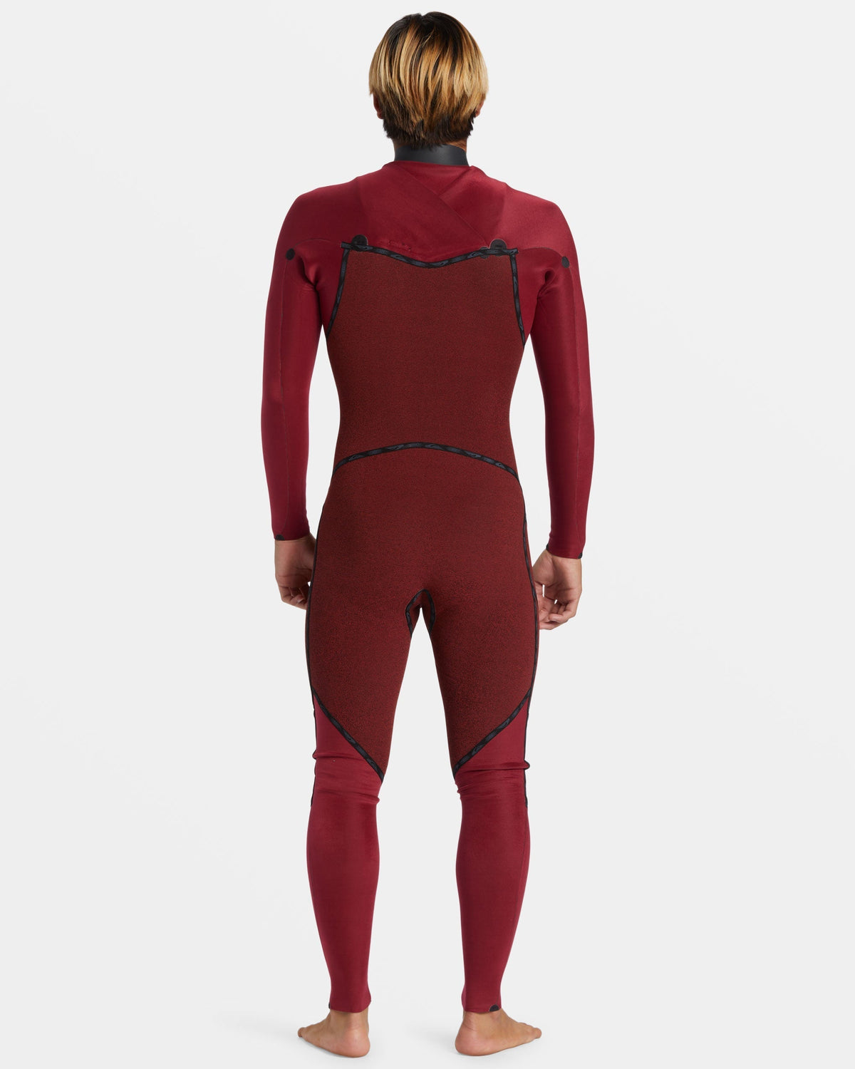 3/2mm Mercury Chest Zip GBS Wetsuit - High Risk Red | Quick Silver