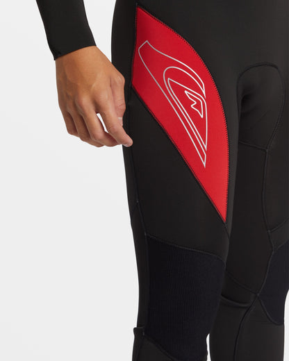 3/2mm Mercury Chest Zip GBS Wetsuit - High Risk Red | Quick Silver