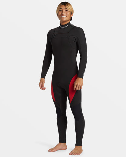 3/2mm Mercury Chest Zip GBS Wetsuit - High Risk Red | Quick Silver