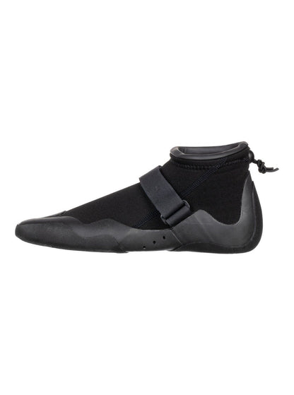 2mm Everyday Sessions Flatlock Wetsuit Boots - Black | Quick Silver