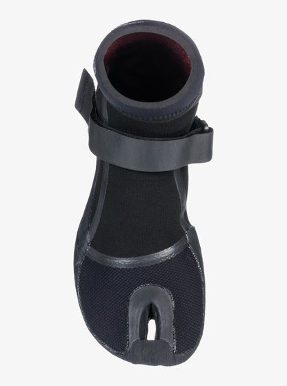 5mm Marathon Sessions GBS Split Toe Wetsuit Boots - Black | Quick Silver