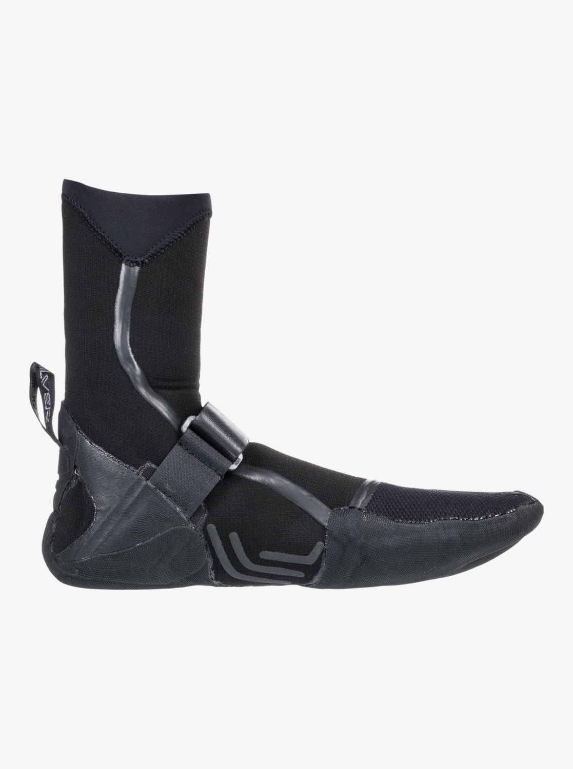 5mm Marathon Sessions GBS Split Toe Wetsuit Boots - Black | Quick Silver