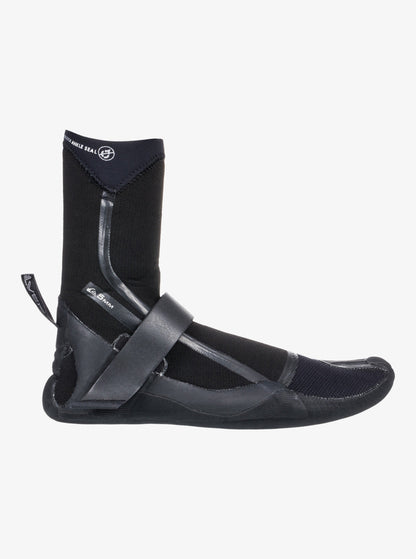 5mm Marathon Sessions GBS Split Toe Wetsuit Boots - Black | Quick Silver