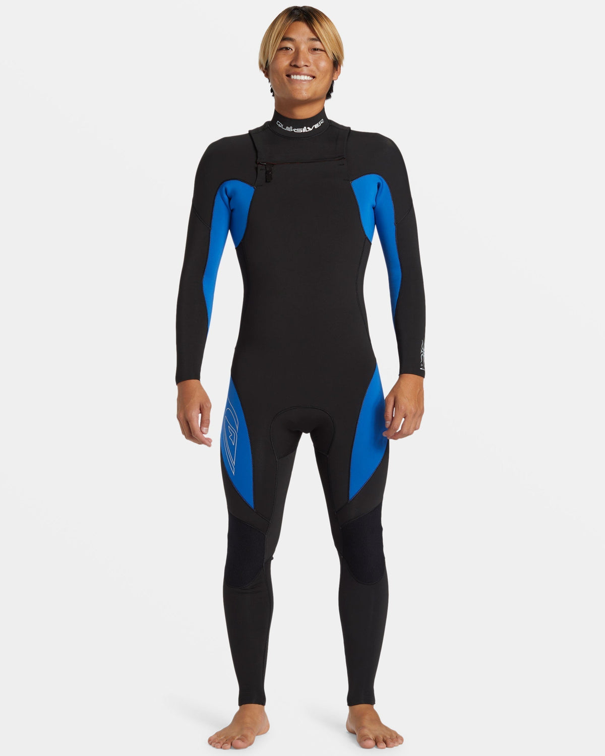 3/2mm Mercury Chest Zip GBS Wetsuit - Olympian Blue | Quick Silver