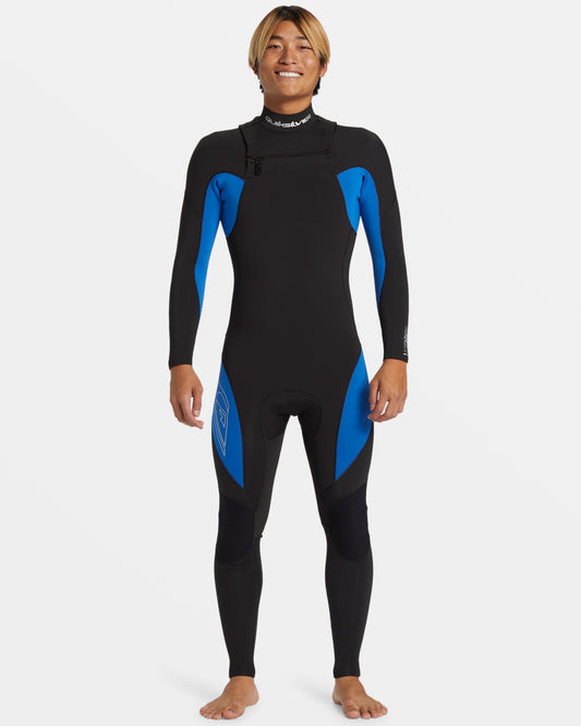 4/3mm Mercury Chest Zip GBS Wetsuit - Olympian Blue | Quick Silver