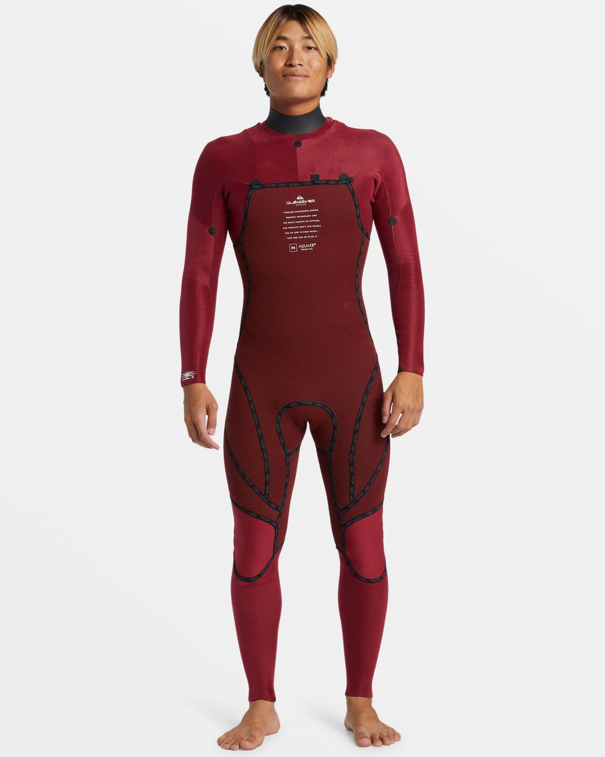 4/3mm Mercury Chest Zip GBS Wetsuit - Olympian Blue | Quick Silver