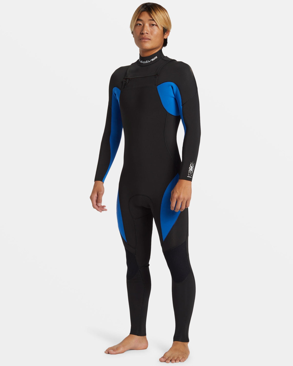 4/3mm Mercury Chest Zip GBS Wetsuit - Olympian Blue | Quick Silver