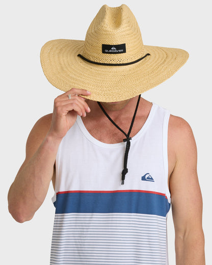 Pierside Packable Hat - Natural | Quick Silver