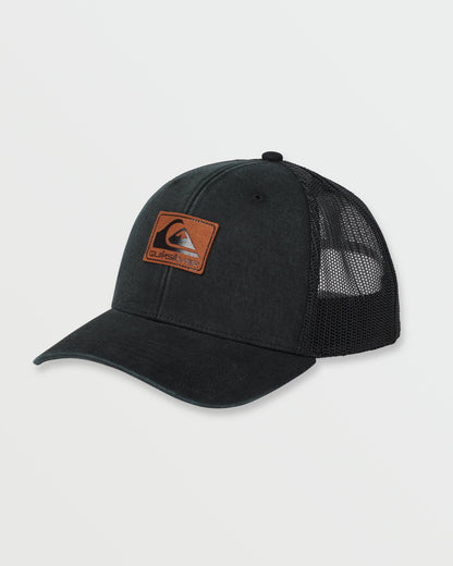 Up The Hatch Trucker Hat - Black | Quick Silver