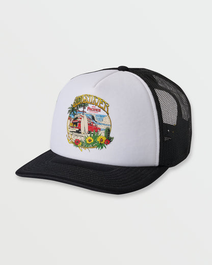 Quiksilver x Pacifico Baja Beach Trucker Hat - White | Quick Silver