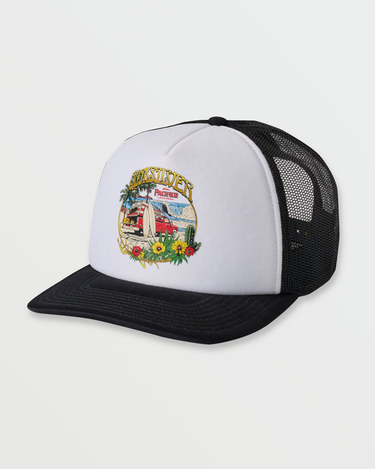 Quiksilver x Pacifico Baja Beach Trucker Hat - White | Quick Silver