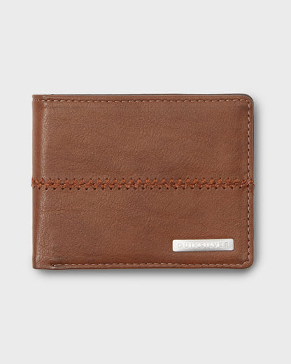Stitchy 3 Wallet - Chocolate Brown | Quick Silver