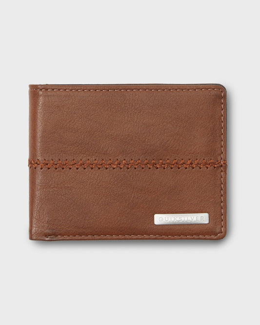 Stitchy 3 Wallet - Chocolate Brown | Quick Silver