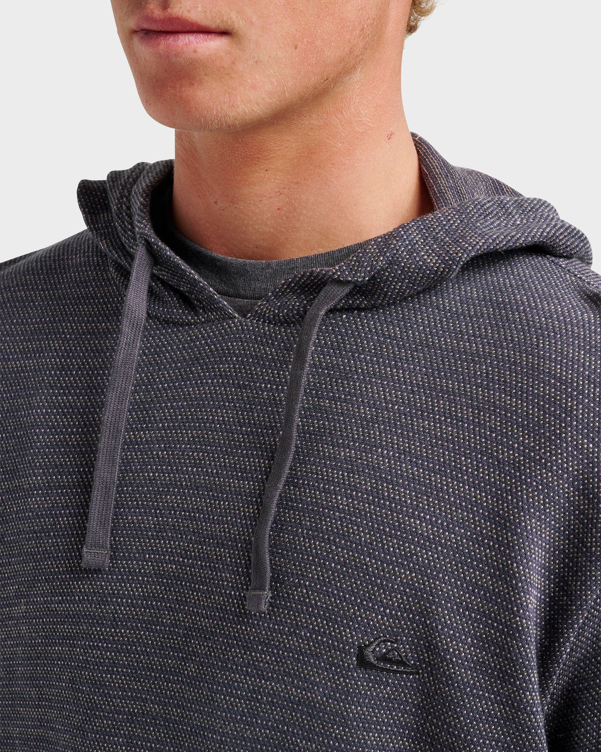 Vista Long Sleeve Hood - Graystone | Quick Silver