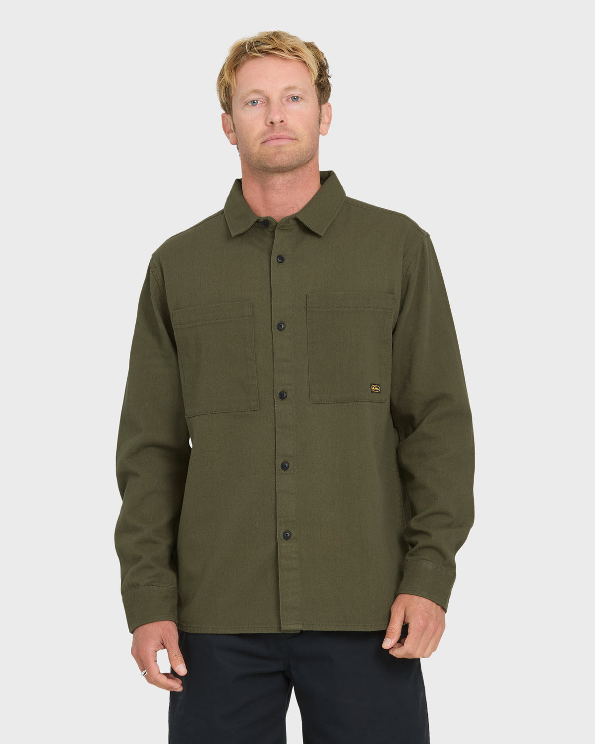 Heron Long Sleeve Shirt - Grape Leaf | Quick Silver