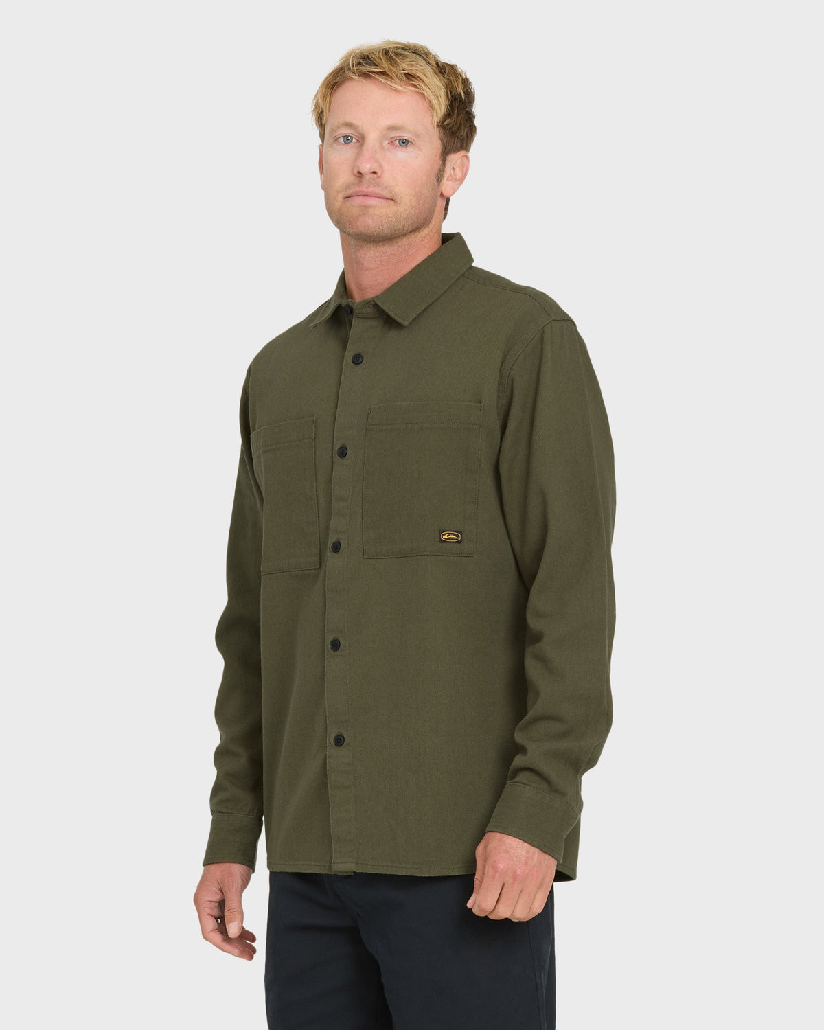 Heron Long Sleeve Shirt - Grape Leaf | Quick Silver