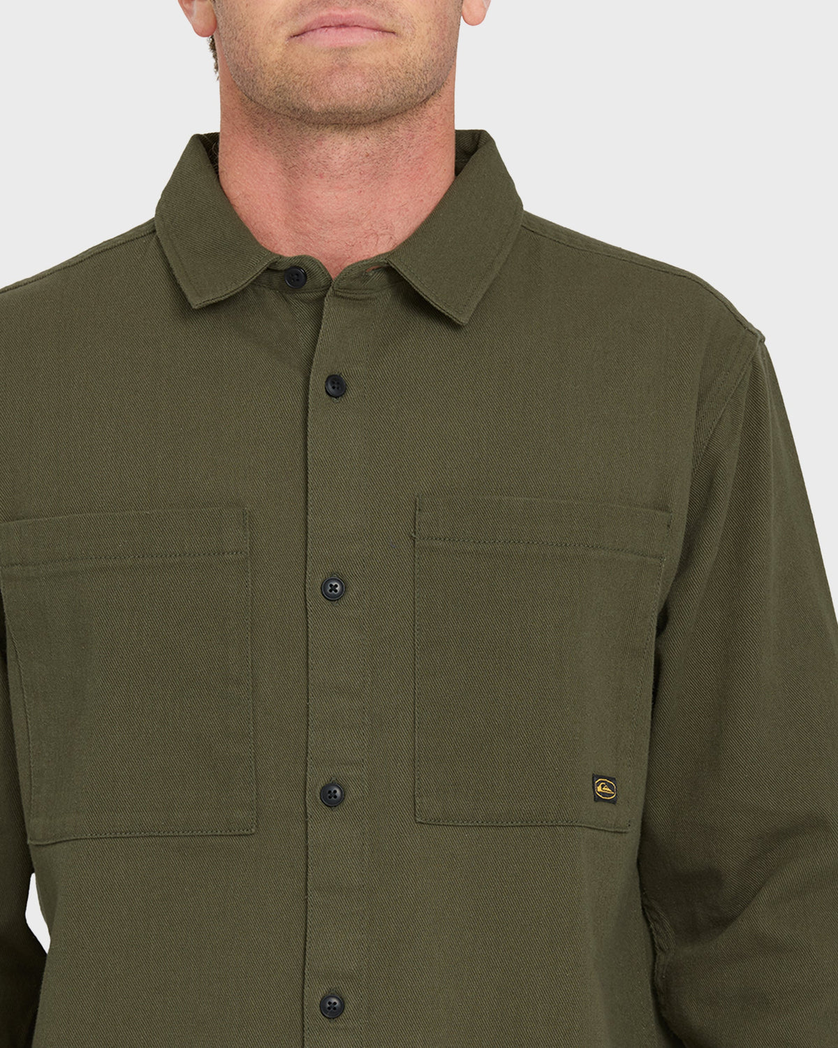 Heron Long Sleeve Shirt - Grape Leaf | Quick Silver