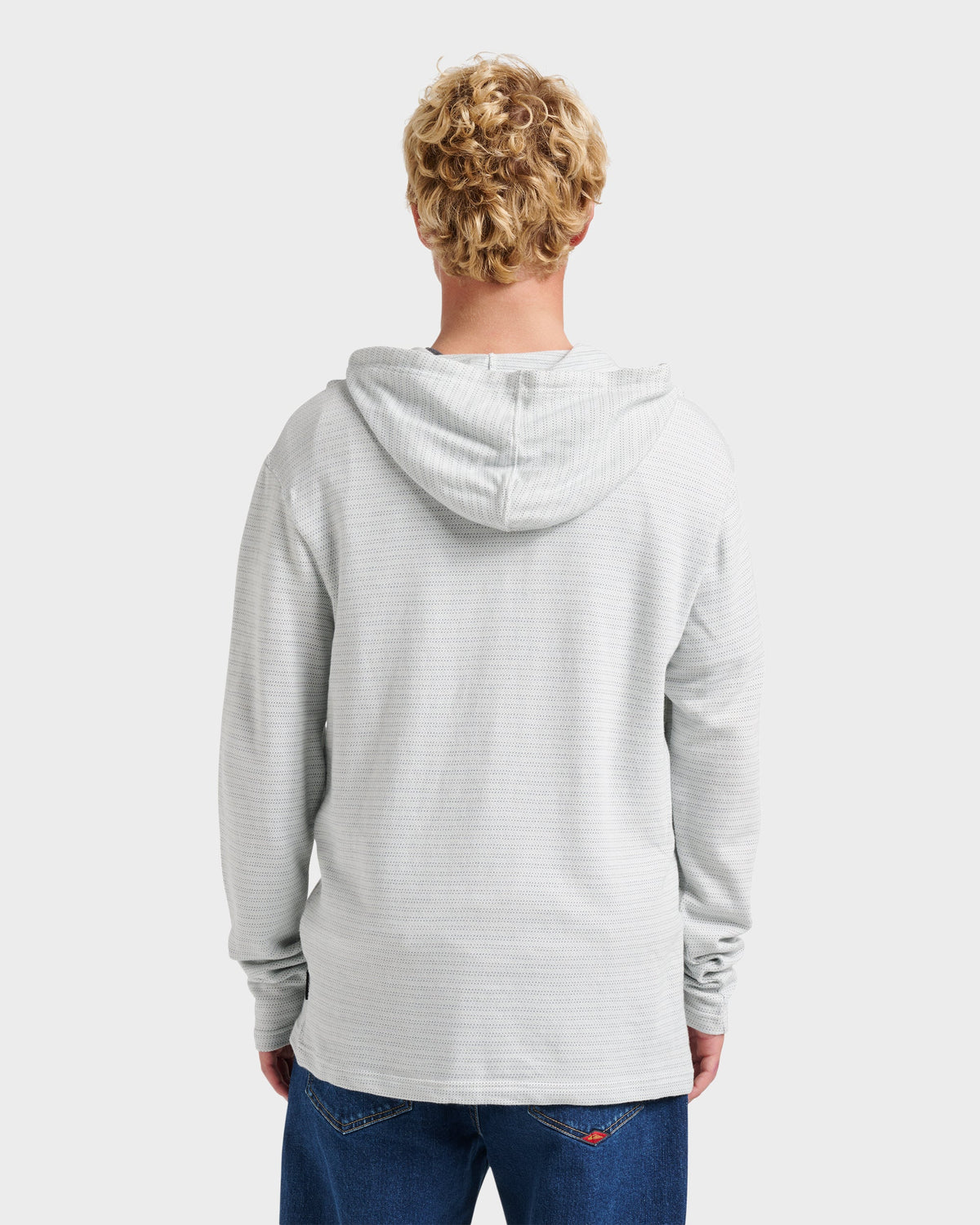Vista Long Sleeve Hood - Ashley Blue | Quick Silver