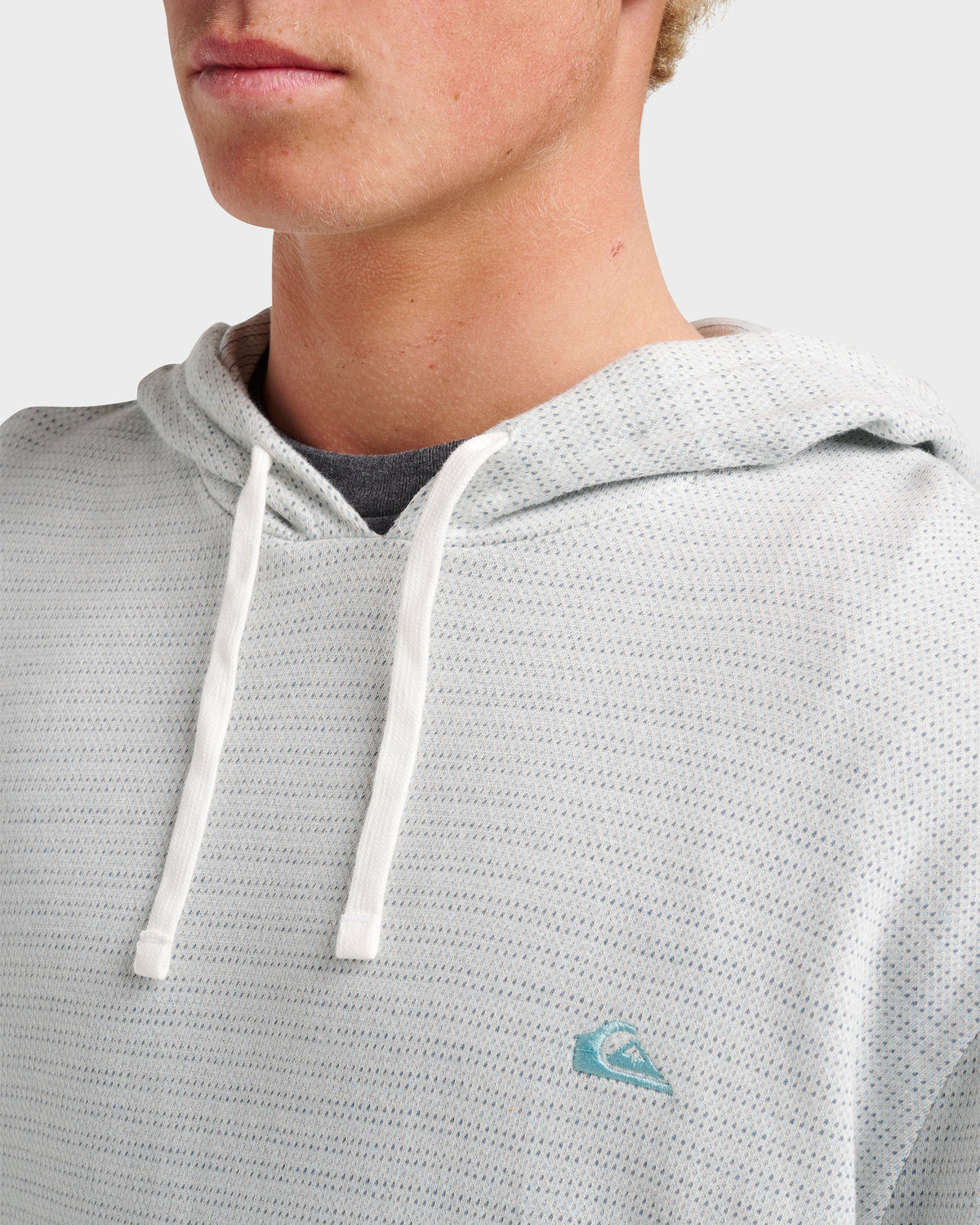 Vista Long Sleeve Hood - Ashley Blue | Quick Silver