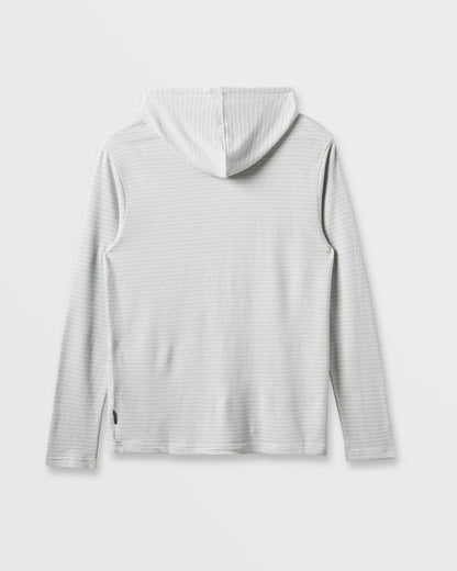 Vista Long Sleeve Hood - Ashley Blue | Quick Silver