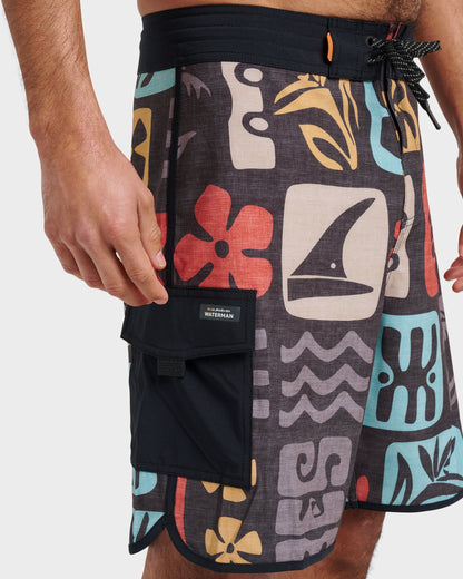 Waterman Dunes Boardshorts - Black | Quick Silver